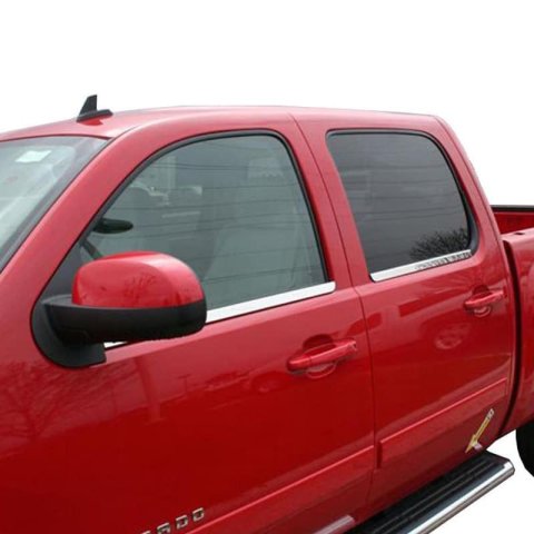 Putco 07-14 Chevrolet Tahoe - ABS Chromed Window Trim