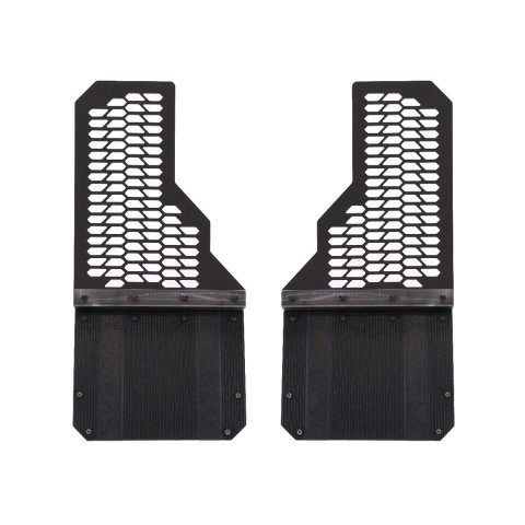 Putco 11-16 Ford SuperDuty Dually - (Fits Rear) - Set of 2 Mud Skins - HDPE w/ Hex Shield