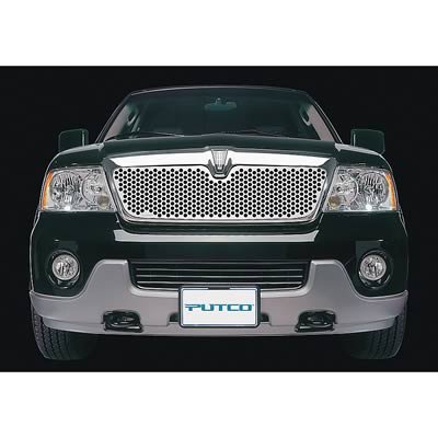 Putco 98-02 Lincoln Navigator Punch Stainless Steel Grilles