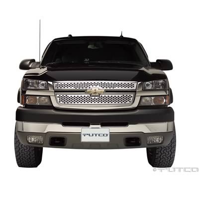 Putco 05-06 Chevrolet Silverado 2500/3500 Punch Stainless Steel Grilles