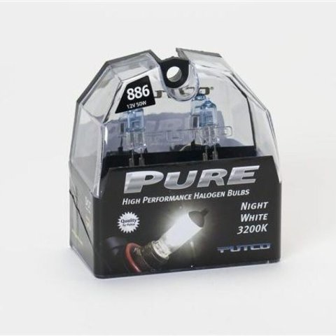 Putco Mirror White - Japanese H16 (Type 2) Pure Halogen HeadLight Bulbs