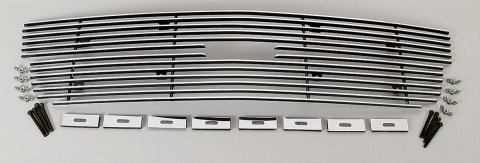 Putco 03-05 Chevrolet Silverado SS Shadow Billet Grilles
