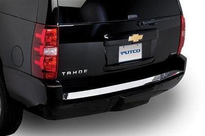 Putco 07-14 Cadillac Escalade ESV - Stainless Steel Rear Bumper Cover