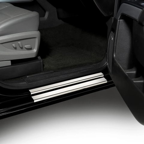 Putco 2020 Chevy Silv LD/HD / GMC Sierra LD/HD Fits Dbl Cab and Reg Cab (2pc) SS Door Sills