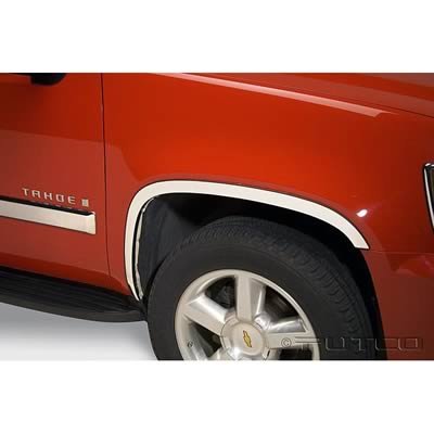 Putco 07-14 GMC Yukon - Full - 6pcs - Will not Fit GMC Denali Stainless Steel Fender Trim