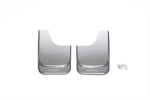 Putco Universal MudFlaps w/ GMC Logo Etching - Set of 2 - (14.60in x 11.5in)