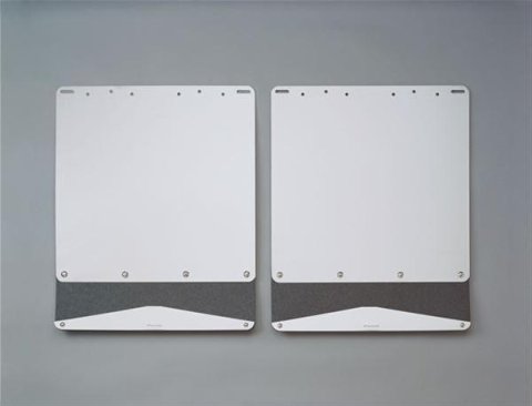 Putco Universal - SS Mud Flap (8in x 16in.) - Does not Include SS Trim