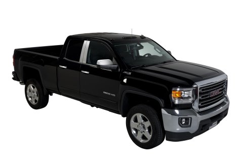 Putco 14-14 GMC Sierra HD - (Ext Cab) - 4pcs - SS Pillar Posts
