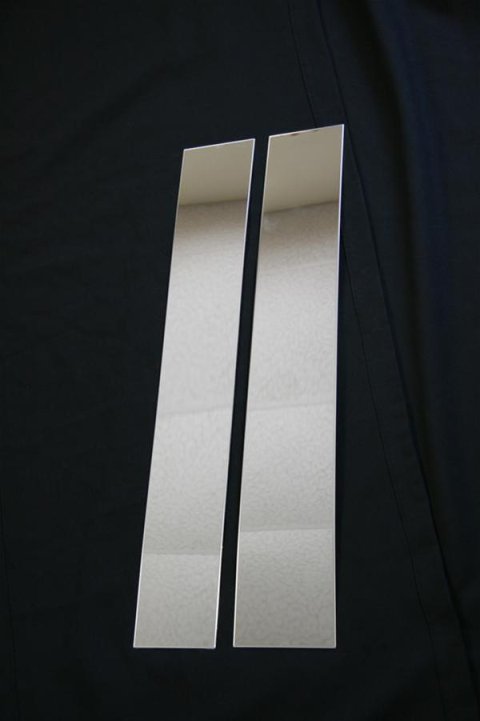 Putco 08-16 Ford SuperDuty - Crew Cab - 4pcs Stainless Steel Pillar Posts Classic