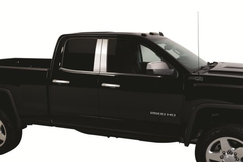 Putco 14-18 GMC Sierra LD - Fits Double Cab/Crew Cab - SS Pillar Posts