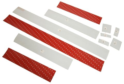 Putco 17-20 Ford SuperDuty Super Cab 8ft Box Dually - 12pcs - 4.25in Wide SS Rocker Panels