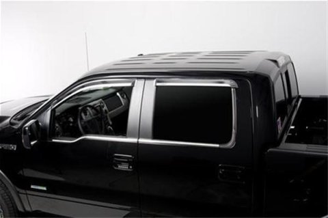 Putco 14-18 Chevy Silverado LD - GMC Sierra LD - Crew Cab Window Trim Accents