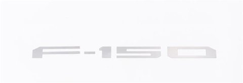 Putco 2021 Ford F-150 Ford Lettering (Cut Letters/Stainless Steel) Tailgate Emblems