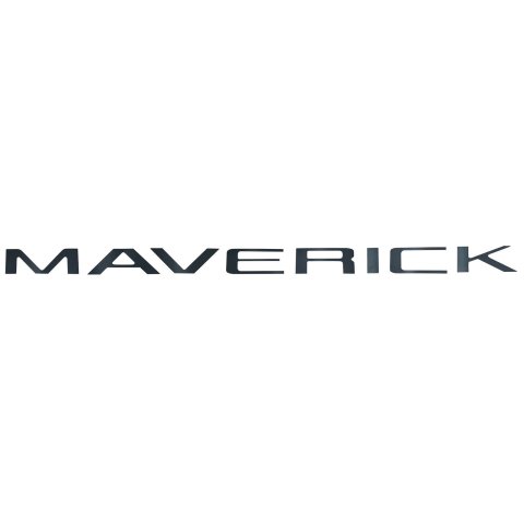 Putco 22-23 Maverick Lettering kit - Ford Lettering Emblems (Black Platinum)