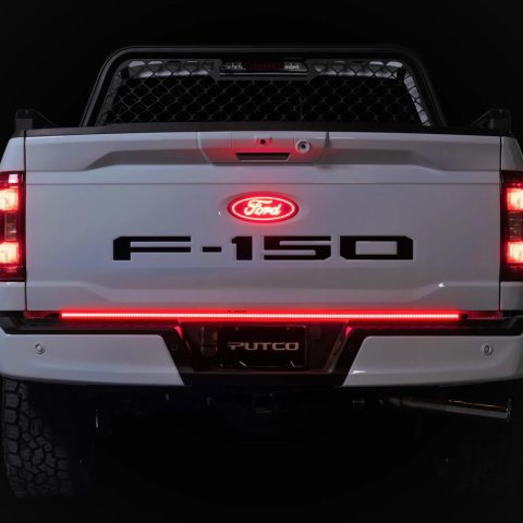 Putco 23-24 Ford SuperDuty F-250/F-350/F-450 60In Freedom Tailgate Bars w/ LED Taillamps Blade