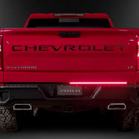 Putco 2024+ Ford F150 w/Factory LED Tail Light 60in Red Blade Tailgate Light Bar Plug-N-Play