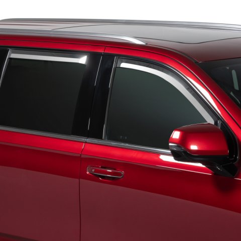 Putco 21-24 Chevrolet Suburban Element Chrome Window Deflectors (Set of 4)