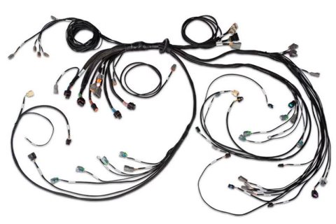 Haltech NEXUS R5 DBW Terminated Harness - DBW Ready/Injector Connector EV6
