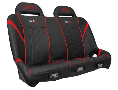 PRP Polaris RZR GT/S.E. Suspension Bench- Black/Red