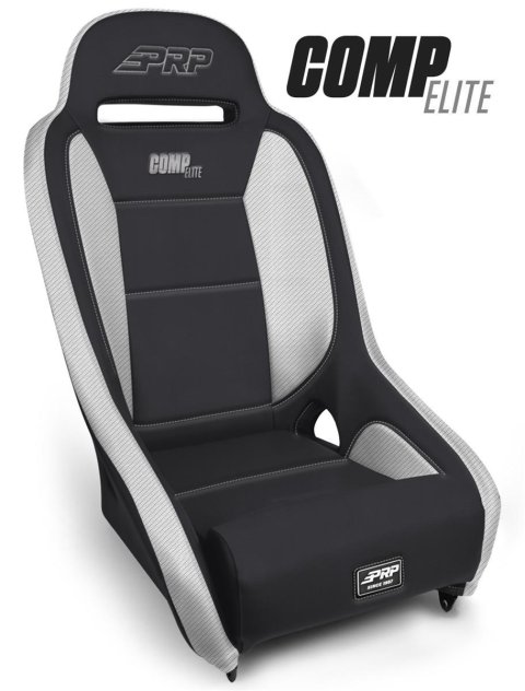 PRP Comp Elite Suspension Seat - All Grey/Black