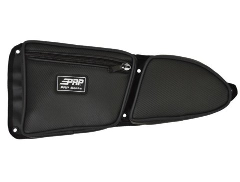 PRP Polaris RZR Front Door Bag with Knee Pad (Driver Side)- Black
