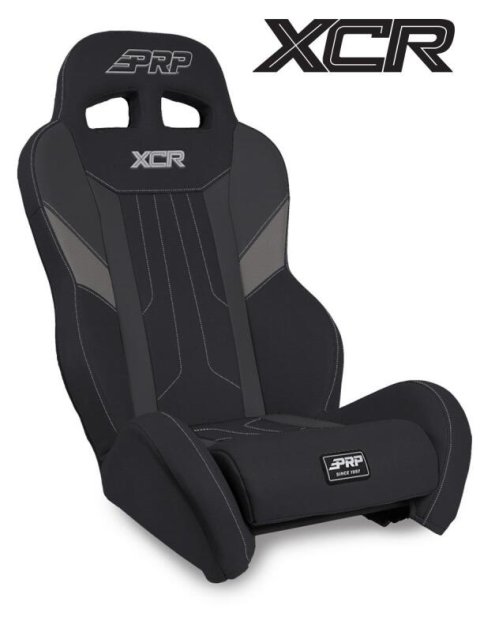 PRP XCR Rear Suspension Seat - Black/Gray