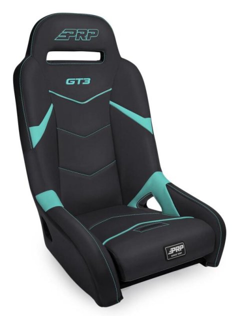 PRP GT3 Suspension Seat - Black/Teal