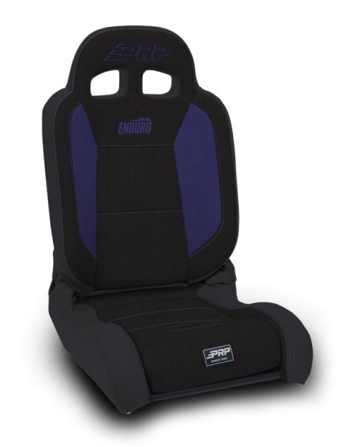 PRP EnduroDaily Reclining Suspension Seat - Black/Purple Tweed - Passenger