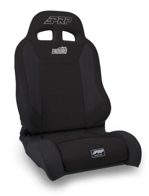 PRP EnduroTrek Reclining Suspension Seat - Black Suede - Driver