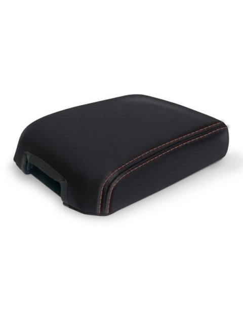 PRP Center Console Cover for 16-23 Toyota Tacoma - Black/Orange