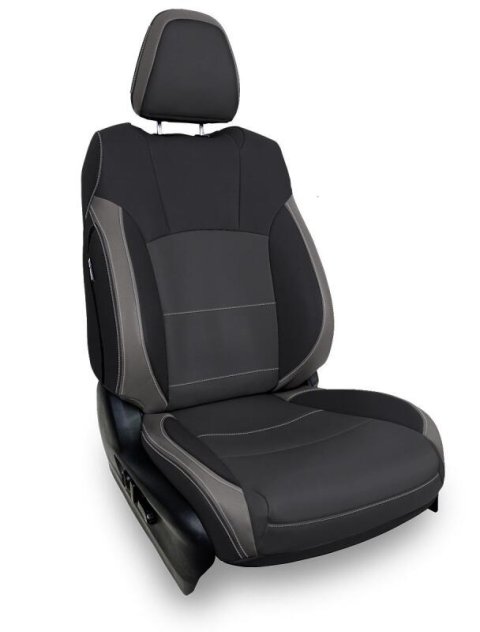 PRP 2021+ Subaru Outback Front Seat Covers (Pair) - Black and Gray