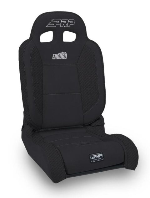 PRP EnduroDaily Reclining Suspension Seat - Black Vinyl - Driver