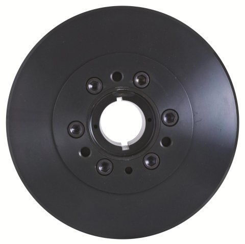 Fluidampr Chevy 454-502 CID-V8 w/ one 3/16 and one 1/4 key slot Steel Externally Balanced Damper