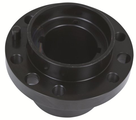 Fluidampr BBC Int Balanced Dual (3/16in & 1/4in) Keyway Harmonic Balancer Adapter Hub (Hub Only)
