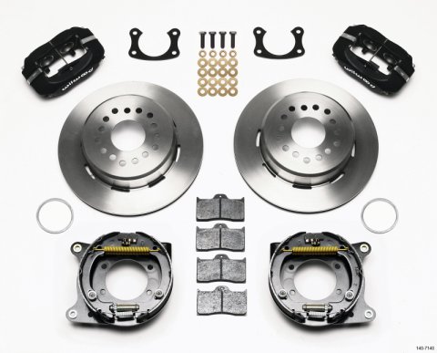 Wilwood Forged Dynalite P/S Park Brake Kit New Big Ford 2.50in Offset