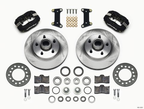 Wilwood Forged Dynalite Front Kit 11.88in 1 PC Rotor&Hub Buick 1941-1956