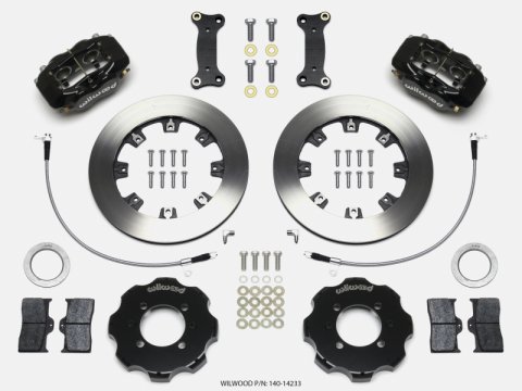 Wilwood Forged Dynalite Front Hat Kit 12.19in 2016+ Mazda MX5 Miata w/ Lines