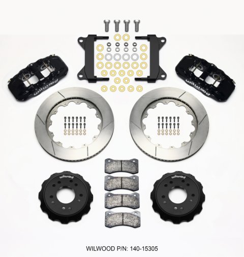 Wilwood AERO6 Front Hat Kit 14.00 63-87 C10 w/ Wilwood Pro Spindles