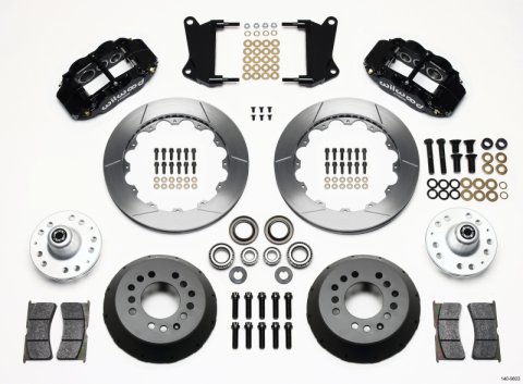 Wilwood Narrow Superlite 6R Front Hub Kit 12.88in 67-69 Camaro 64-72 Nova Chevelle