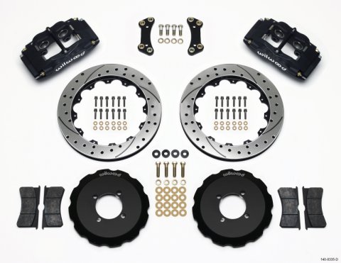 Wilwood FSLI4 Front Hat Kit 13.00in Drilled 2003-05 Scion xA xB