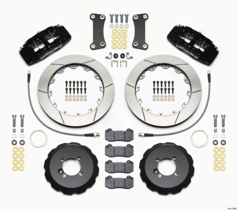 Wilwood Dynapro 6 Front Hat Kit 12.88in 2002-Up Mini Cooper w/ Lines