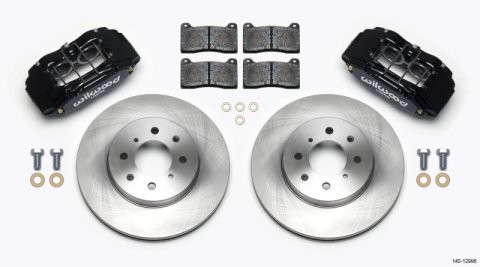Wilwood DPHA Front Caliper & Rotor Kit Honda / Acura w/ 262mm OE Rotor
