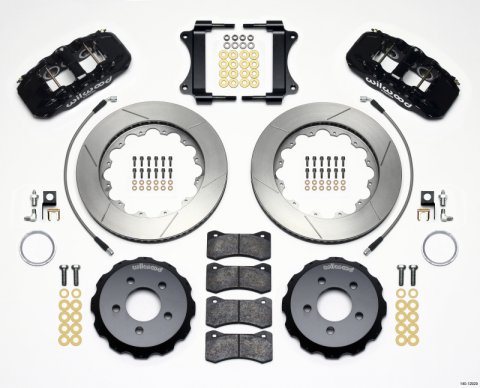 Wilwood AERO6 Front Hat Kit 14.25 2008-2009 Pontiac G8 w/Lines