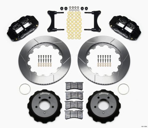 Wilwood Narrow Superlite 6R Front Hat Kit 14.00in 93-96 Mazda RX7