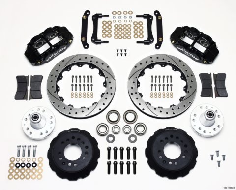 Wilwood Narrow Superlite 6R Front Hub Kit 12.88in Drilled 70-78 Camaro (*Line Kit Needed*)