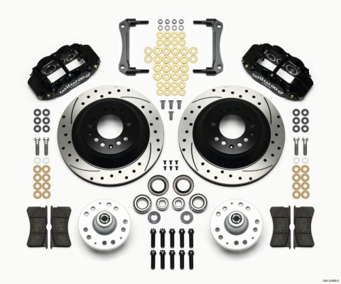 Wilwood Narrow Superlite 6R Front Hub & 1PC Rtr Kit 12.88in Drilled 79-81 Camaro