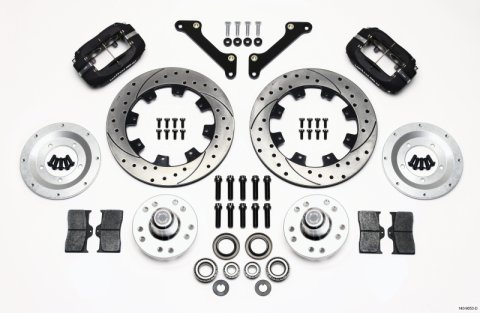 Wilwood Forged Dynalite Front Kit 12.19in Drilled 79-81 Camaro