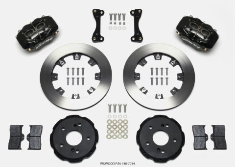 Wilwood Forged Dynalite Front Hat Kit 12.19in 02-06 Acura RSX-5 Lug
