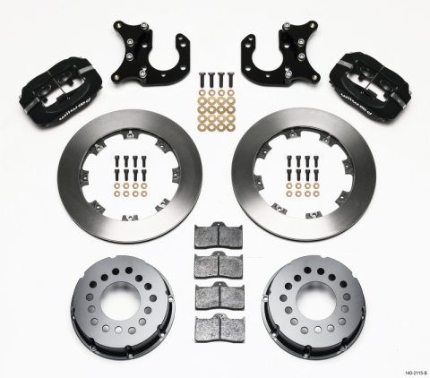 Wilwood Forged Dynalite P/S Rear Kit Big Ford 2.36in Offset