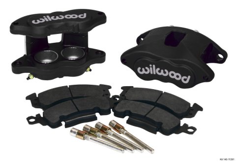Wilwood D52 Front Caliper Kit - Gray Type III Ano 2.00 / 2.00in Piston 1.04in Rotor